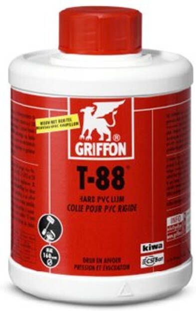 Griffon PVC lijm T88 Kiwa Komo blik à 5000 ml 6110060