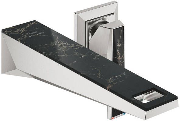 Grohe Allure brilliant private collection wandmengkraan 2-gats van. noir supersteel 29521DC0