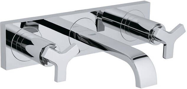 Grohe Allure inbouwmengkraan afbouwdeel chroom. glans voorsprong uitloop 172mm toepassing wastafelmengkraan