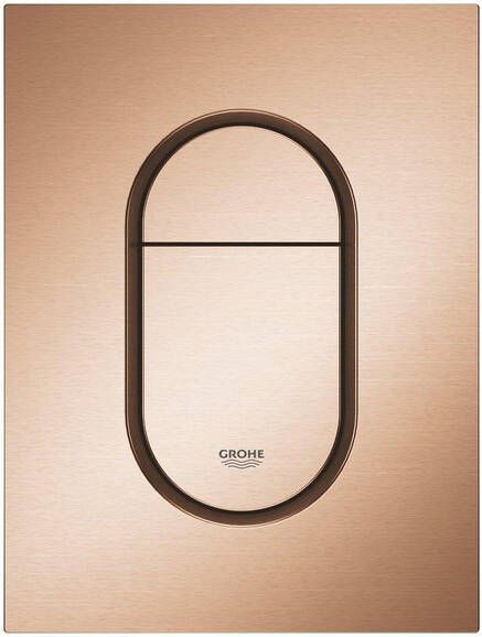 GROHE Arena Cosmopolitan S bedieningsplaat mechanisch kunststof warm sunset geborsteld 37624DL0
