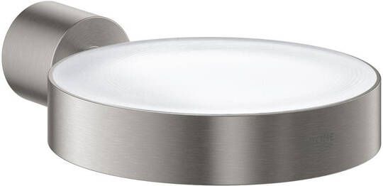 Grohe Atrio Bekerhouder 5.6x10.2x3.5cm zonder glas supersteel 40305DC3