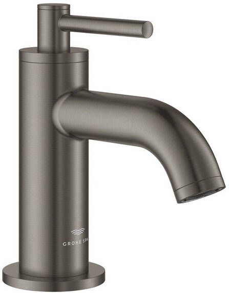 Grohe Atrio New Classic 1-gats toiletkraan xs-size z. waste voorsprong 9.4cm brushed hard graphite 20658AL0