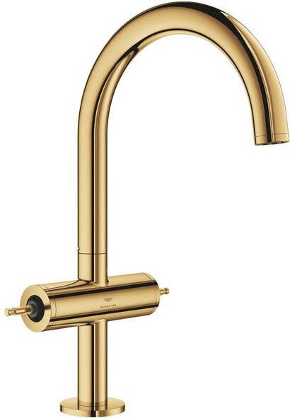 Grohe Atrio private collection L-size wastafelmengkraan z grepen cool sunrise 21134GL0