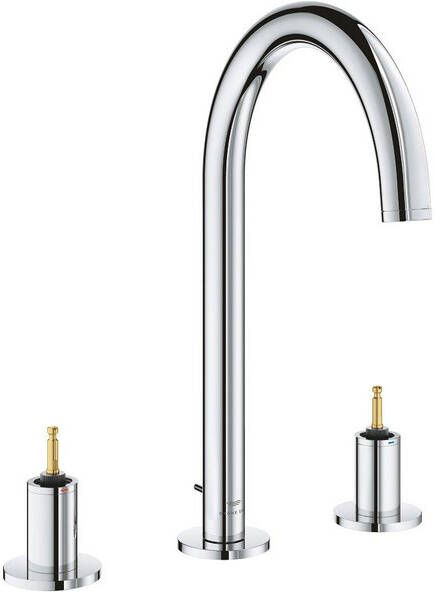 Grohe Atrio private collection wastafelkraan L-size 3gats opbouw chroom 20593000