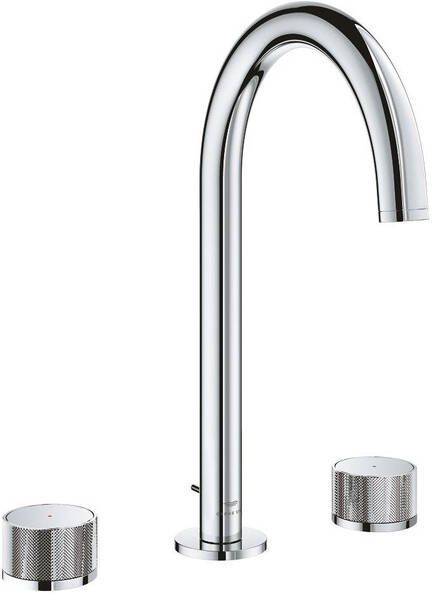 Grohe Atrio private collection wastafelkraan L-size 3gats opbouw chroom 20595000