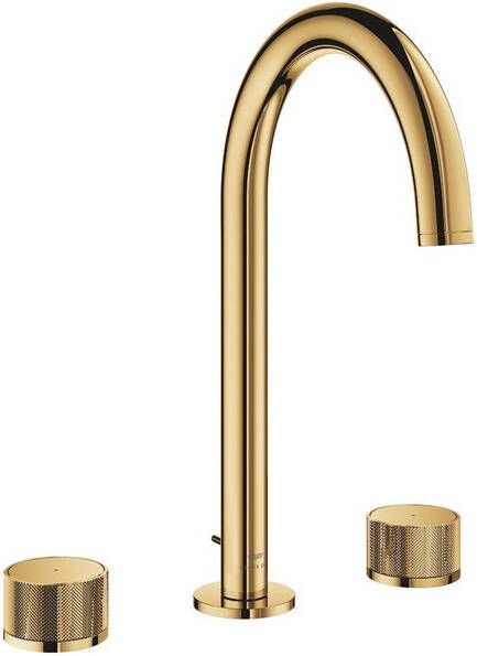 Grohe Atrio private collection wastafelkraan L-size 3gats opbouw cool sunrise 20595GL0