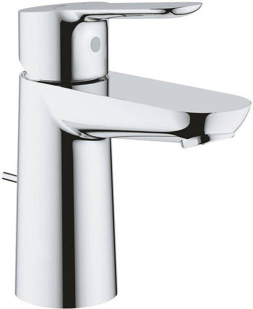 Grohe Bau Edges wastafelkraan met waste chroom 23328000