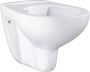 GROHE Bau Ceramic hangende wc voor inbouwsituaties randloze technologie glanzend keramiek Alpine wit spoelvolume 6 3 l - Thumbnail 1