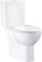 Grohe Bau WC-pack diepspoel AO Rimless m. keramisch reservoir met closetzitting met deksel met softclose wit 39346000 - Thumbnail 1