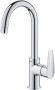 GROHE PROFESSIONAL Grohe BauEdge L-size wastafelmengkraan met waste chroom 23760001 - Thumbnail 1