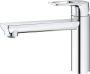 GROHE BauLoop Keukenmengkraan eengreeps 1 gats 194mm hoogte 222mm uitloop medium draaibaar chroom - Thumbnail 1