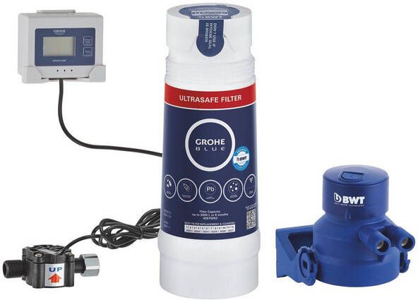 Grohe Blue pure ultrasafe filter starter set chroom 40876000