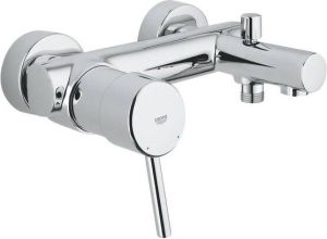 Grohe Concetto badkraan met omstel en koppelingen chroom 32211001