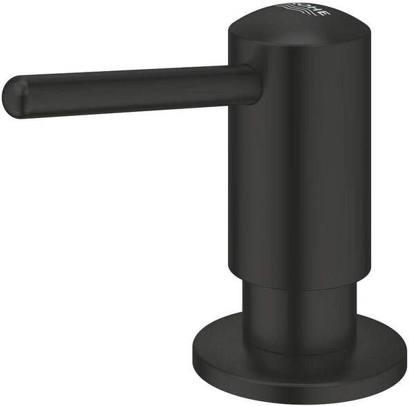 Grohe Contemporary Zeepdispenser inbouw mat zwart 1021652430