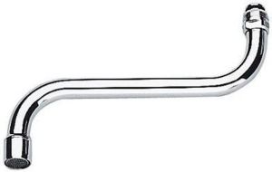 GROHE Costa Buisuitloop sanitairkraan met mousseur M22 110mm hoogte 200mm voorsprong S uitloop draaibaar chroom
