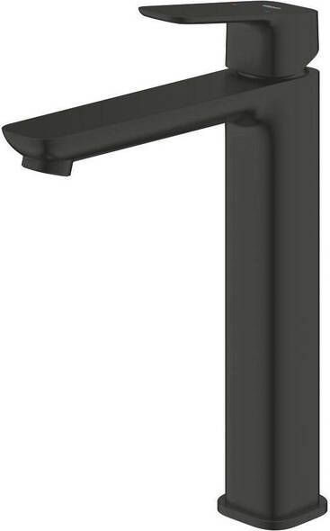 Grohe Cubeo Wastafelmengkraan XL-size uitloop 16.1cm opbouw zwart mat 1017292430