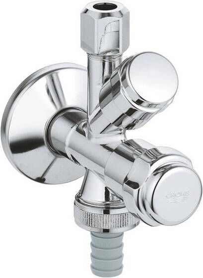 Grohe Eggemann vaatwashoekstopkraan chroom 41073000