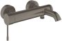 Grohe Essence Badkraan m. omstel m. koppelingen Brushed Hard Graphite 25250AL1 - Thumbnail 1