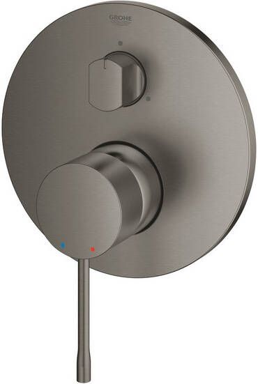 Grohe Essence afbouwdeel mengkraan douche bad met 3-weg omstelling Hard graphite geborsteld