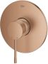 Grohe Essence New Douchekraan inbouw 1 knop brushed warm sunset 24057DL1 - Thumbnail 1