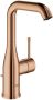 Grohe Essence New Wastafelkraan Opbouw uitloop 12.7cm L-size hoge draaibare uitloop waste EcoJoy warm sunset 32628DA1 - Thumbnail 1