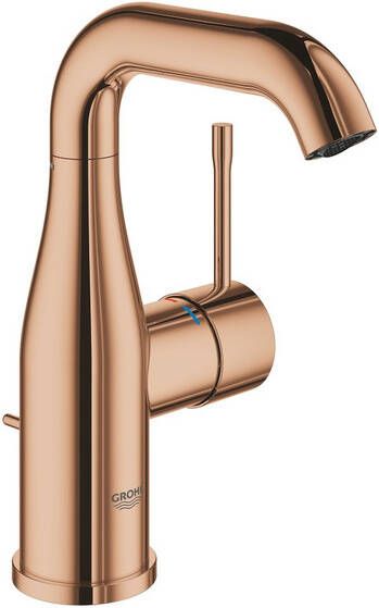 Grohe Essence Wastafelkraan Opbouw uitloop 11.4cm M-size hoge draaibare uitloop waste warm sunset 24173DA1