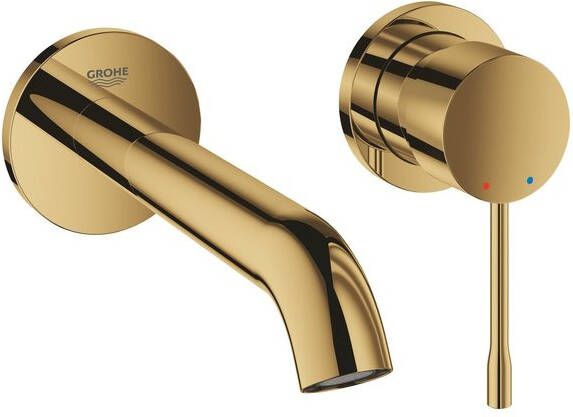 Grohe Essence Wastafelkraan Inbouw uitloop 18.3cm M-size Cool Sunrise 29192GL1 - Foto 1