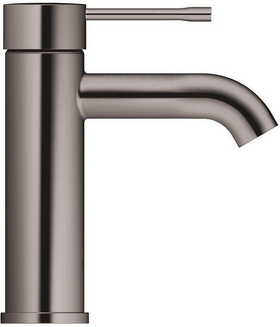 Grohe Essence waterbesparende wastafelkraan S-size m. gladde body Hard Graphic 24172A01