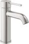 Grohe Essence waterbesparende wastafelkraan S-size m. gladde body Supersteel 24172DC1 - Thumbnail 1