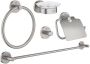 Grohe Essentials accessoireset 5 in 1 supersteel 40344DC1 - Thumbnail 1