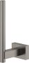 GROHE Essentials Cube reserve-closetrolhouder wand metaal hard graphite geborsteld 40623AL1 - Thumbnail 1