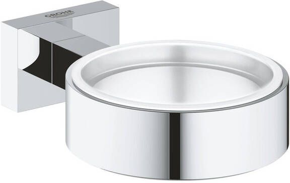 Grohe Essentials Cube wandhouder voor zeepschaal zeepdispenser of glas chroom 40508001