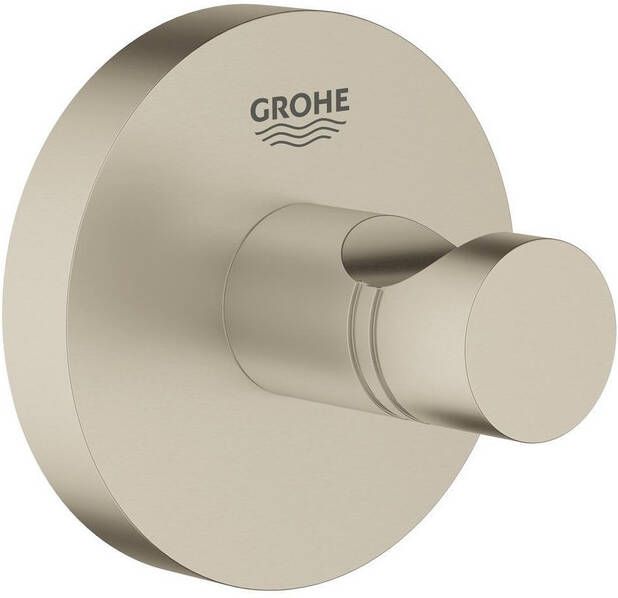 Grohe Essentials Handdoekhaak rond geborsteld nikkel 40364en1