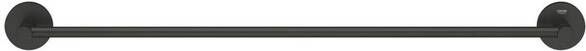 Grohe Essentials Handdoekhouder 60cm enkel matte black 1022512430