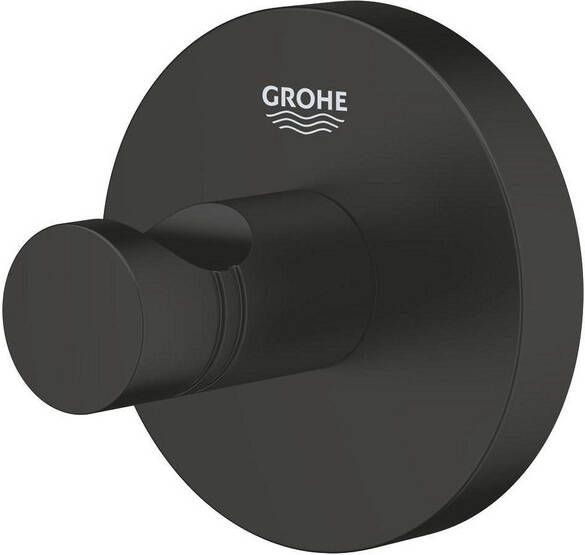 Grohe Essentials Handoekhaak enkel matte black 1024602430