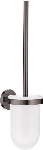 GROHE Essentials closetborstelgarnituur gecoat met inzet hxbxd 398x94x121mm hard graphite 40374A01