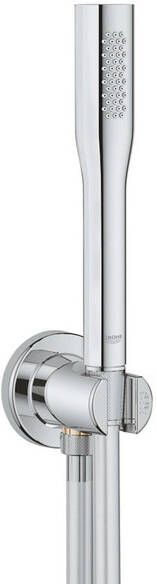 Grohe Euphoria Cosmopolitan Stick Handdoucheset 1 straalsoort met houder met wandaansluitbocht gladde slang 150cm chroom 26404000