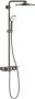 GROHE Euphoria SmartControl systeem Douchesysteem Duo rond thermostaat 310mm hoofddouche 450mm arm hard graphite geborsteld - Thumbnail 2