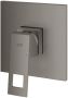 Grohe Eurocube Inbouwthermostaat 1 knop zonder omstel brushed hard graphite 24061AL0 - Thumbnail 1