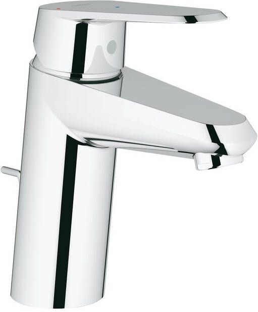 GROHE Eurodisc Cosmopolitan Wastafelmengkraan S-size ES trekwaste 160mm hoogte 116mm uitloop vast chroom 2338420E