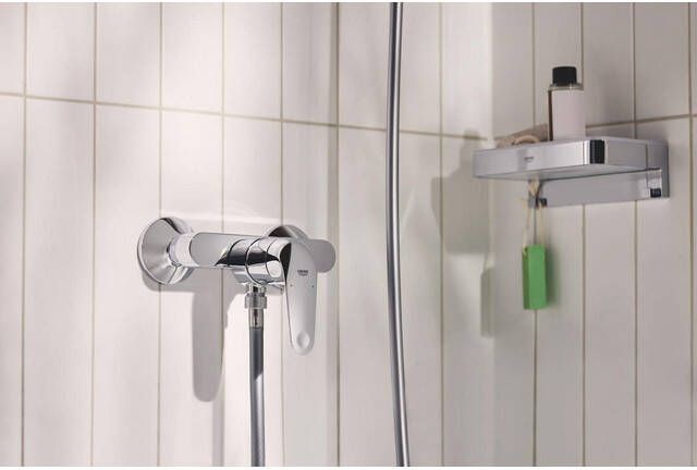 Grohe Euroeco Douchemengkraan met hendel met s-koppelingen chroom 32740001