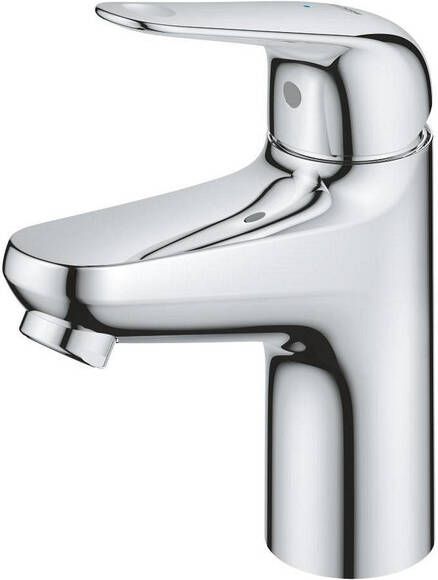 Grohe Euroeco Wastafelmengkraan s-size met pop-up waste chroom 24258001