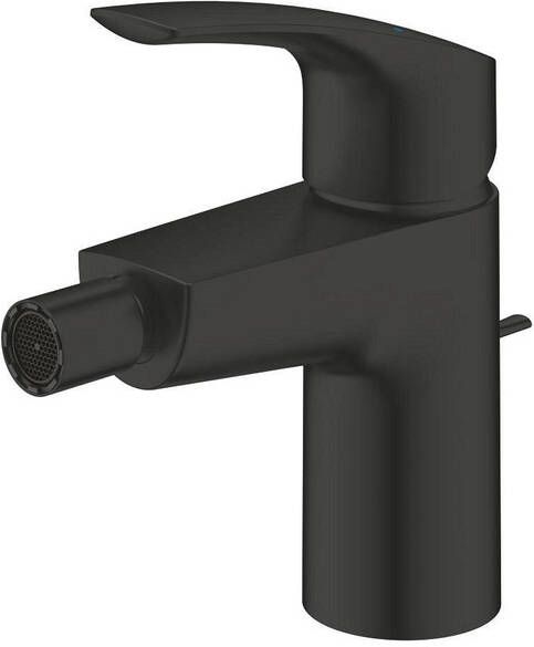 Grohe Eurosmart Bidetmengkraan s-size met trekwaste matte black 329292433