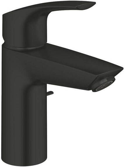 Grohe Eurosmart Wastafelmengkraan S-size met trekwaste matte black 329262433