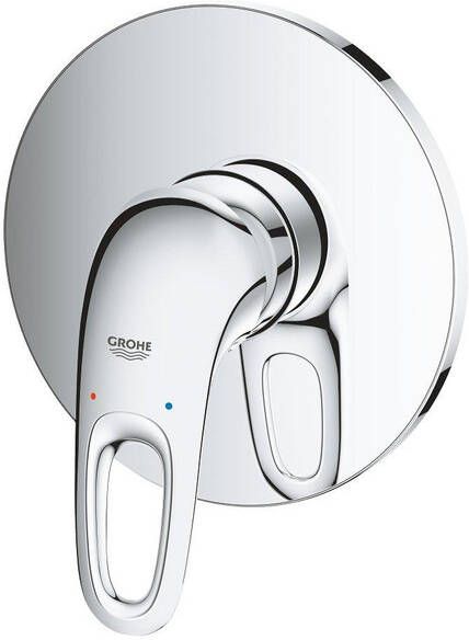 Grohe Eurostyle New Inbouwthermostaat 1 knop zonder omstel open greep chroom 24048003