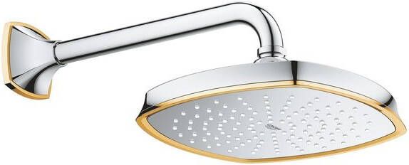 Grohe Grandera hoofddouche met 1 straalsoort Rain chroom goud 27974IG0