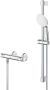 Grohe Grohtherm 500 Doucheset thermostatische douchekraan met glijstangset 60cm ronde handdouche 1 straalsoort chroom 34796001 - Thumbnail 1