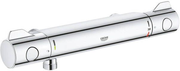 Grohe Grohtherm 800 Mengkraan opbouw thermostatisch zonder omstel chroom 3456100M
