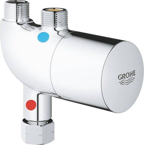 Grohe Grohtherm onderbouw thermostaat chroom 34487000