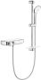 Grohe Grohtherm Smartcontrol Doucheset thermostatische douchekraan met glijstangset 60cm ronde handdouche 3 straalsoorten gladde doucheslang met zeepschaal chroom 34720000 - Thumbnail 1